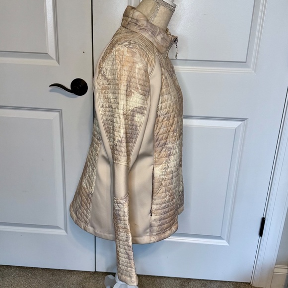 Carrie Underwood Marble XL Full Zip Hybrid Jacket Tan Active Calia Stretch A - Picture 5 of 10